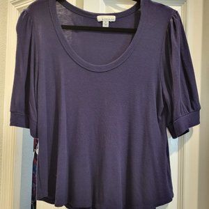 Evereve Allison Joy Navy top M